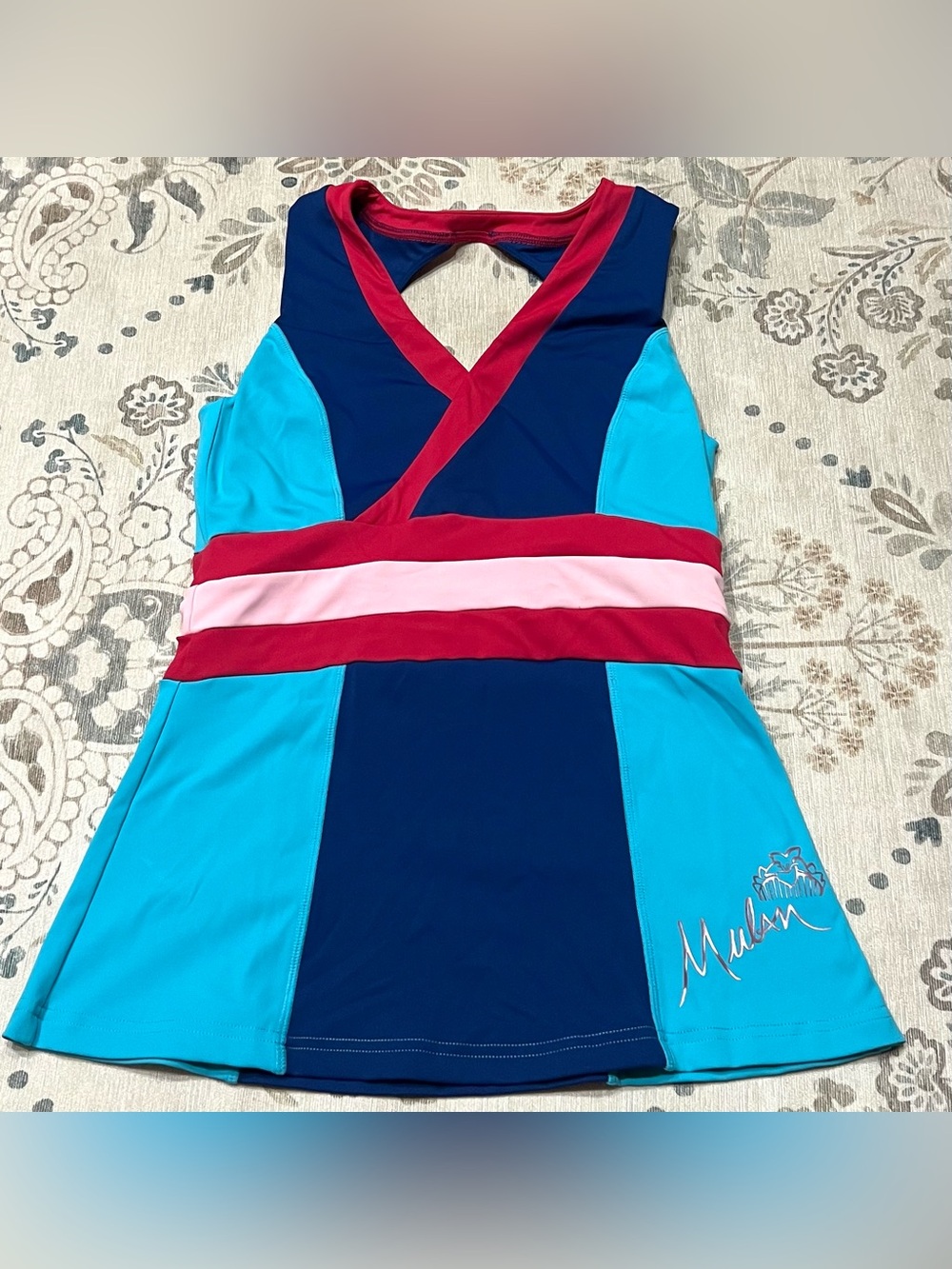 Crowned Athletics X Disney Princess Mulan Women’s Athletic Tank Small - Picture 3 of 9